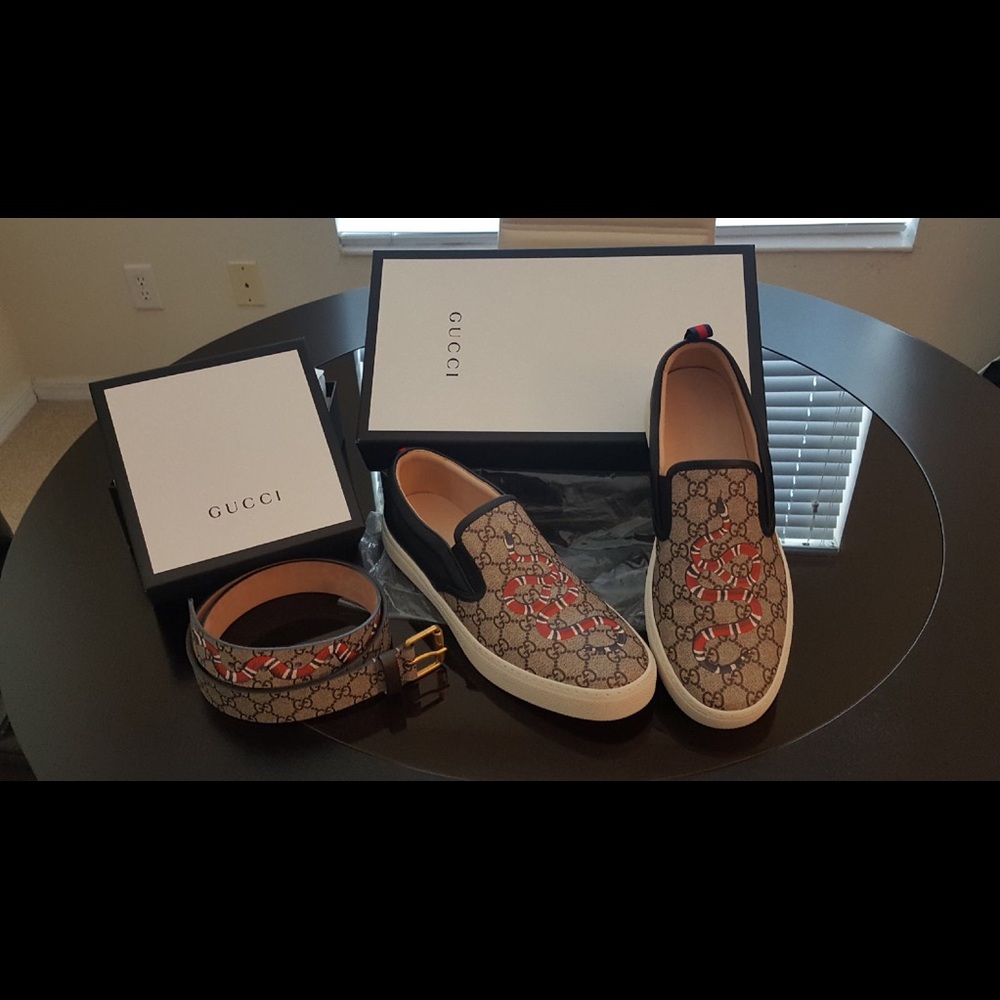 Gucci men sneakers size 12